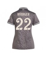 Real Madrid Antonio Rudiger #22 Kolmaspaita Naisten 2024-25 Lyhythihainen